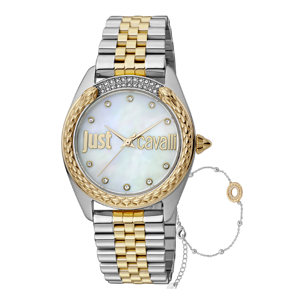 Just Cavalli Set Emozioni JC1L195M0095 Damenuhr Just Cavalli Set Emozioni JC1L195M0095 Damenuhr